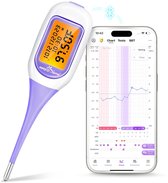 Bol.com Slimme Basale Thermometer met Groot Scherm en Achtergrondverlichting - Auto BBT Synchronisatie en Fertiliteitsmonitoring aanbieding