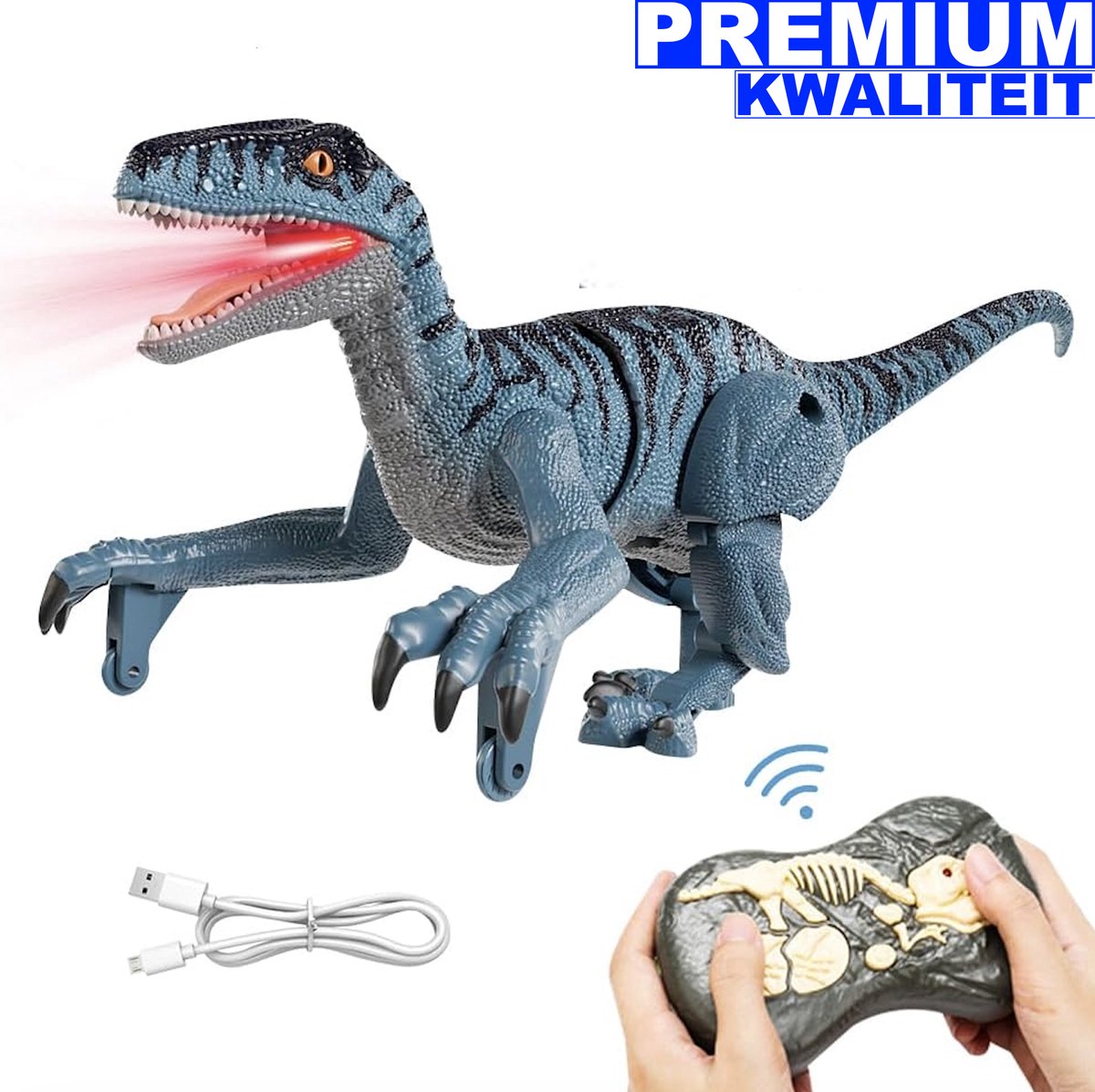 RC Dino - Dinosaurussen - Dinosaurus Speelgoed - RC Auto - Bestuurbare - Bestuurbaar — afbeelding 5