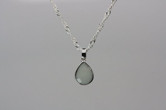 Fabriquez vos propres bijoux en lait maternel - Pendentif goutte de lait maternel argent