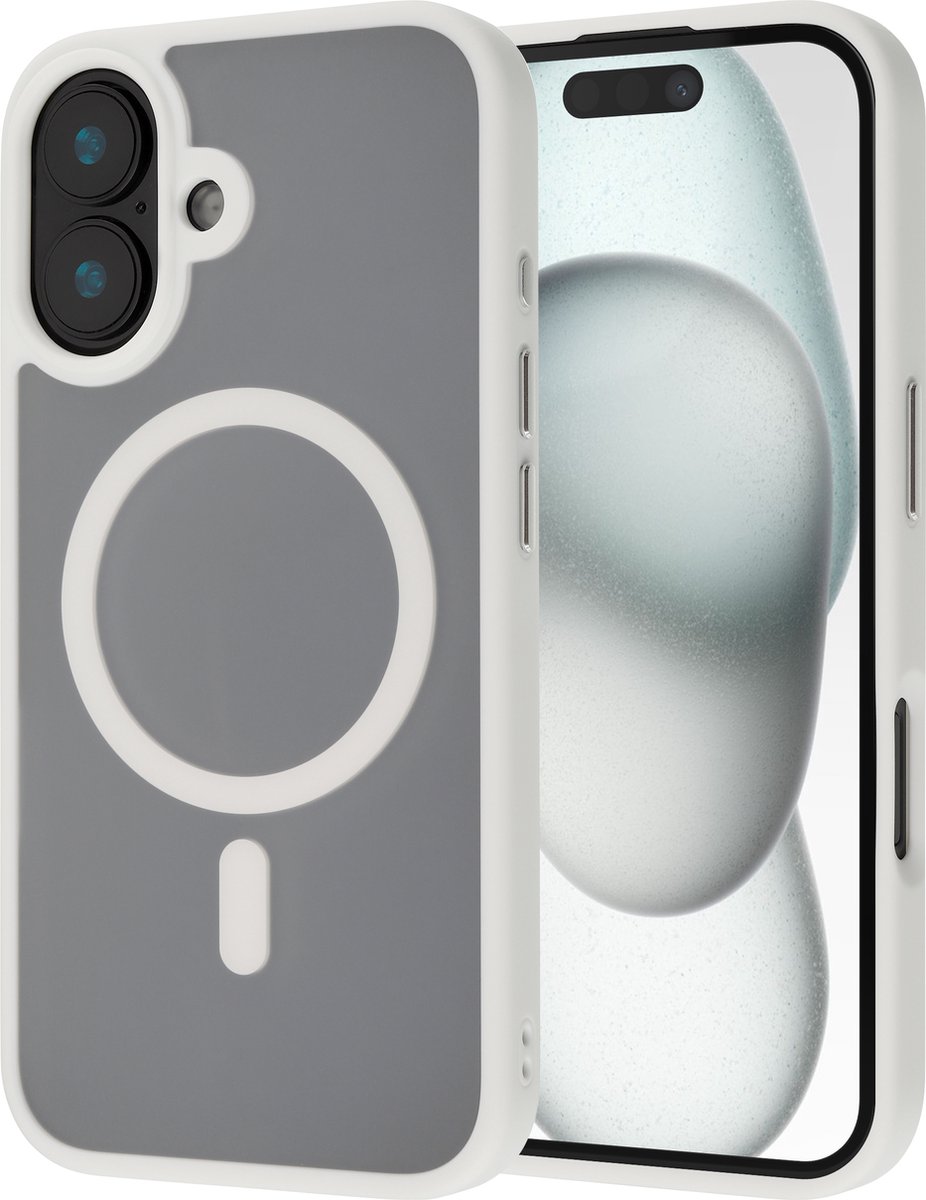 ScreenArmor MagAir Case voor Apple iPhone 16 - Wit