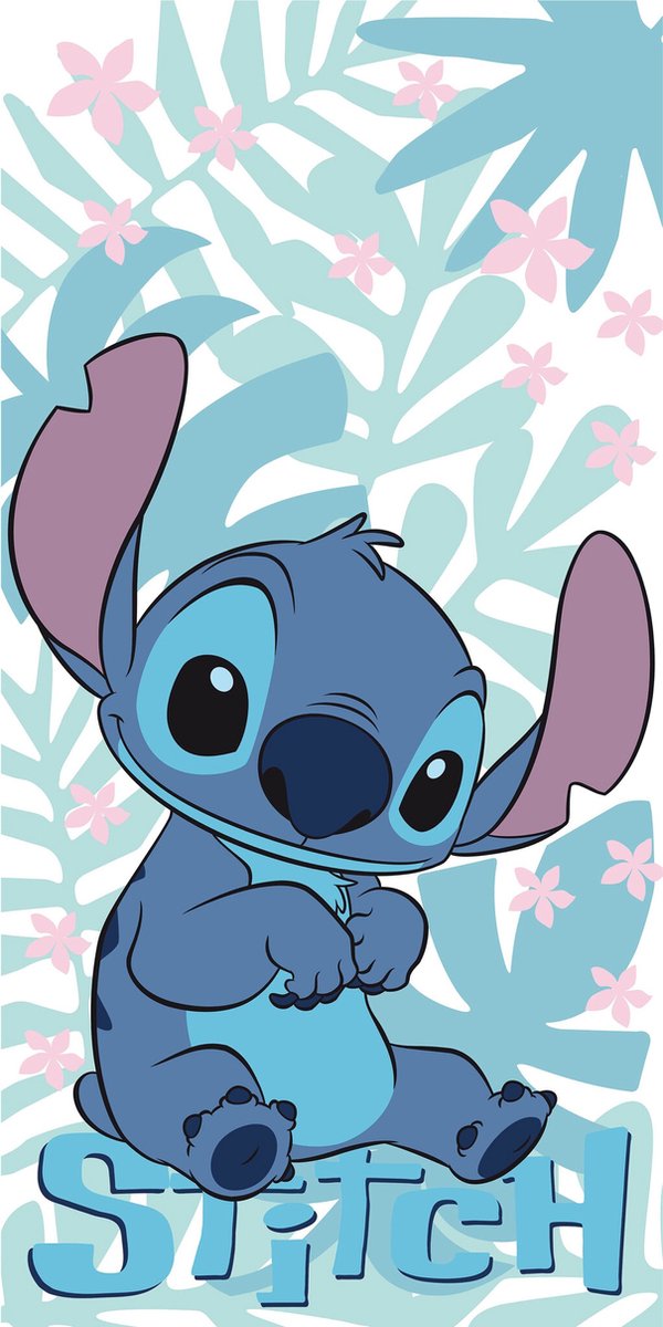 Disney Lilo & Stitch Strandlaken Tropical - 70 x 140 cm - Katoen