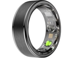 Kuno Ring 1 - Slimme ring - Smart Wearable - Health Ring - Slaap Tracker - Hartslagmeter - Stappenteller - Fitness en Activiteiten Tracker - Calorieen Bijhouden - Geen Abbonement - Waterdicht - voor Mannen en Vrouwen - Zwart #12