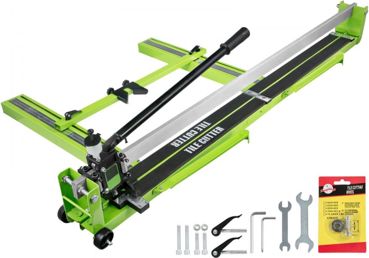 Tegelsnijder - Infrarood Laser - Handmatige Tegelsnijder - Professionele Hand Tool Voor Snijden Porselein en Keramiek - 1200mm Breedte - 15mm Dikte