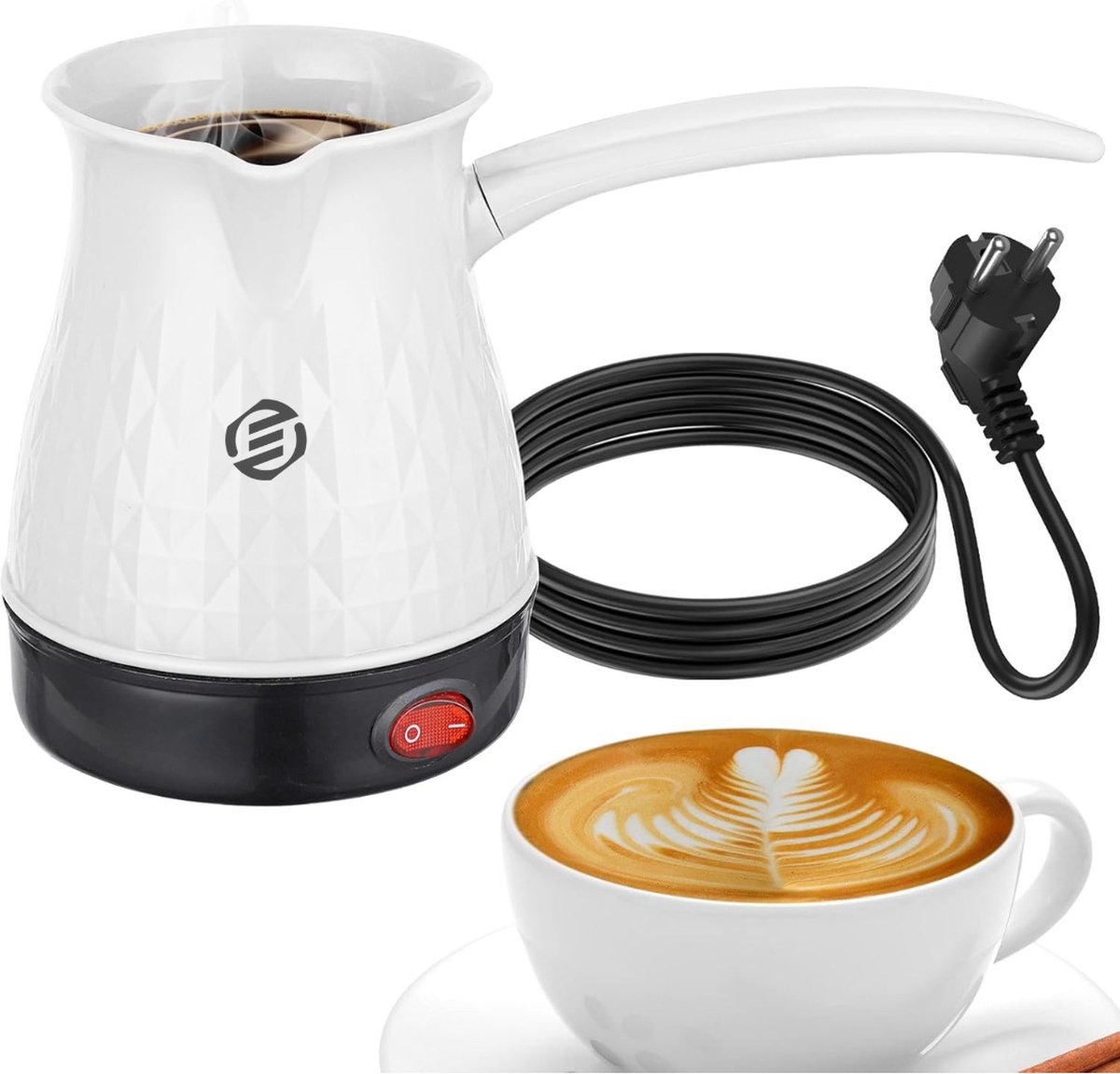 Equivera Turks Koffiezetapparaat - Turkse Koffie - Turkse Koffiemachine - Traditionele Koffiebeleving
