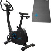 Bol.com Skandika Bragi Hometrainer Fiets met Vloerbeschermer - Hometrainer – Fitness hometrainer 7 kg vliegwielmassa magneetrems... aanbieding