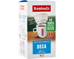 Rombouts Barista Decafe koffie - 4 x 10 Filters 70 g