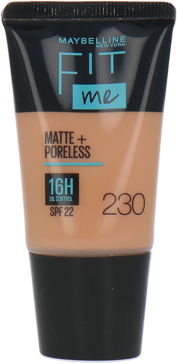 Maybelline Fit Me Matte + Poreless 16H Oil Control Foundation - 230 - 18 ml