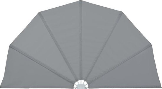 Opvouwbare Parasol 200cm Grijs - Zonnescherm - Opvouwbare Luifel -  Zonwering Tuin -... | bol.com