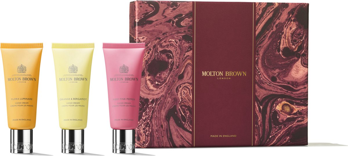 Goedkoopste MOLTON BROWN - Floral & Spicy Hand Care Gift Set - 3 st - Unisex geschenkset