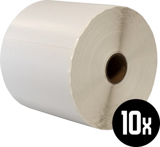 DULA Compatible Zebra Labels 102x210mm - 375 etiketten per rol - kern ...