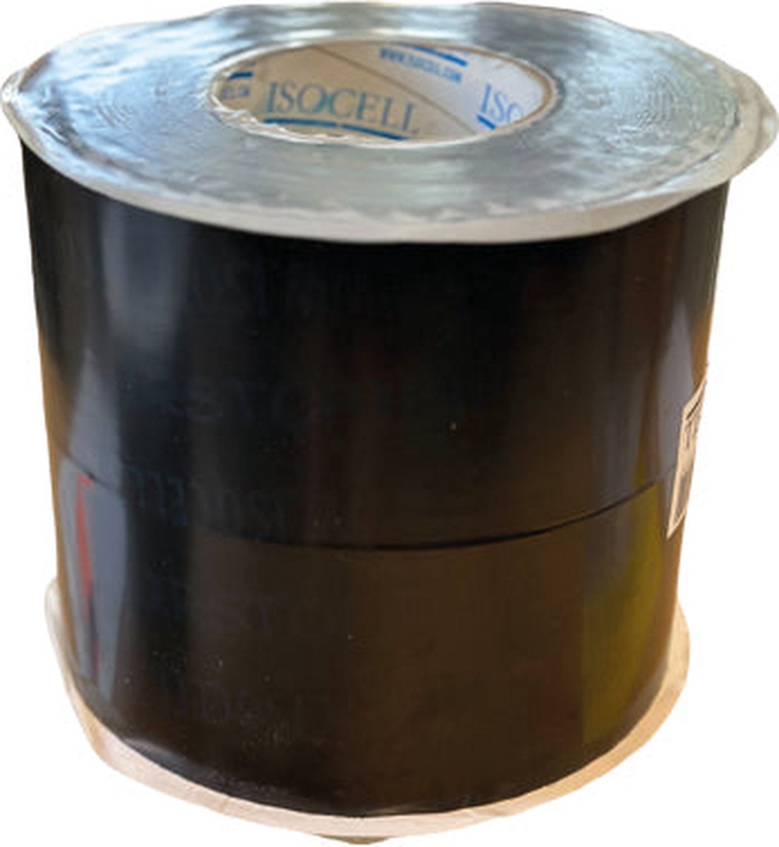 Airstop Ultra zwart 150 mm x 40m - Uitstekende hechting - Flexibel en rekbaar