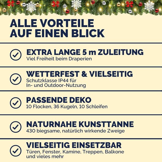Kerstslingers - Tuincentrum De Boet Kerstslingers - Tuincentrum De Boet
