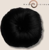Chignon De Cheveux Humains | Un chignon complet en un instant | vrais cheveux | Couleur #1
