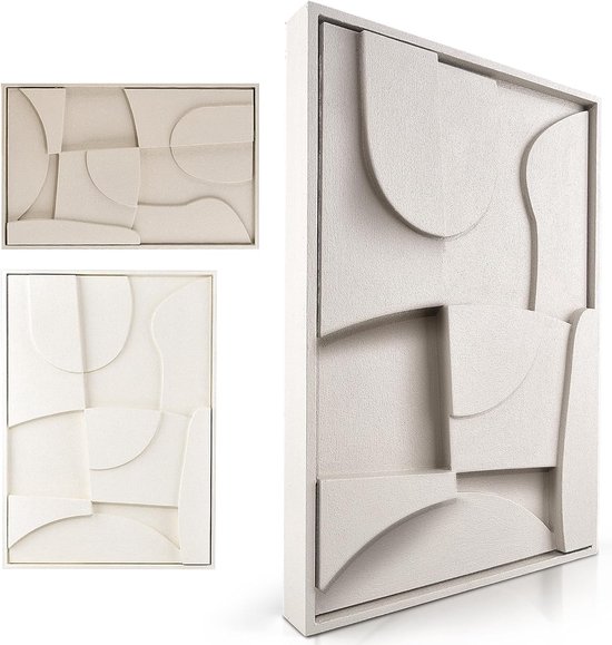 Abstracte Handgeschilderde Canvas Wanddecoratie voor Woonkamer, Slaapkamer en Gang