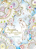 Masja van den Berg - Masja's wonderlijke tuin - kleurboek voor volwassen -kleuren met stiften voor volwassenen - kleuren met potloden voor volwassenen - kleurboeken voor volwassenen - kleuren voor volwassenen - dieren - zentangle