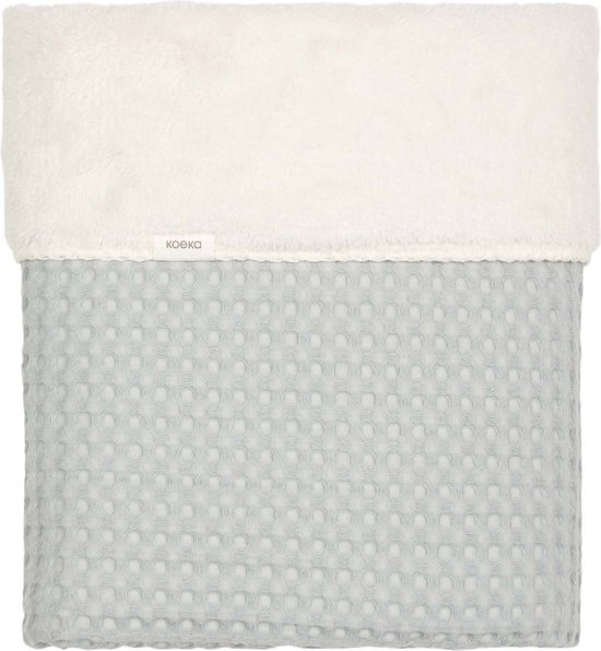 Koeka ledikantdeken wafel/teddy Oslo