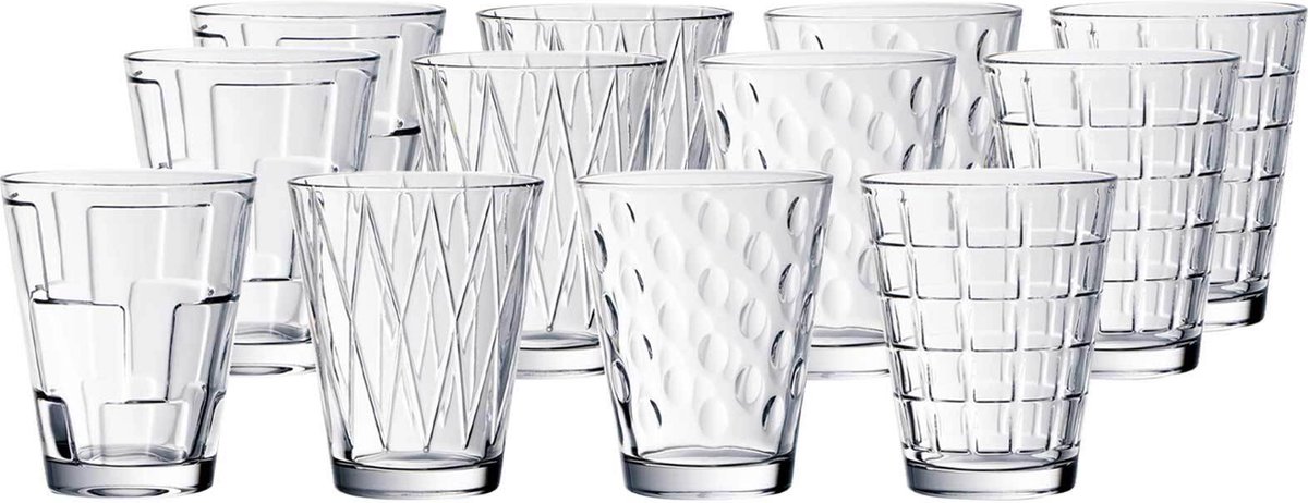Wassergläser Dressed Up 310 ml Set van 12