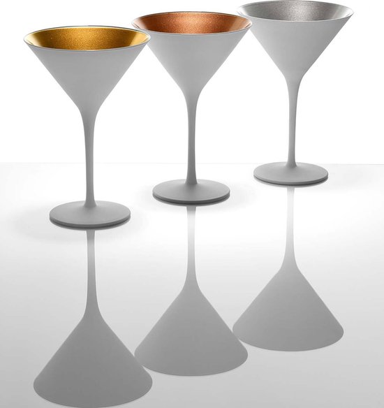 Stölzle Olympic Coupe Cocktail, Champagne Noir/Or 23cl