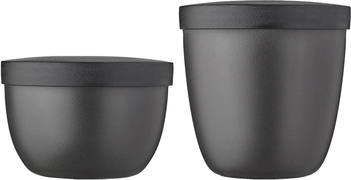 Snackpots Ellipse 350 & 500 ml Set van 2