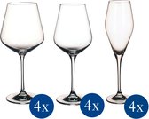 Verres à Vin et à Vin La Divina Set de 12