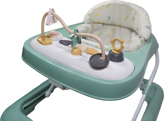 Tryco Baby Walker Dinosaurus Stonegreen Loopstoel TR-927068 van Tryco — afbeelding 3