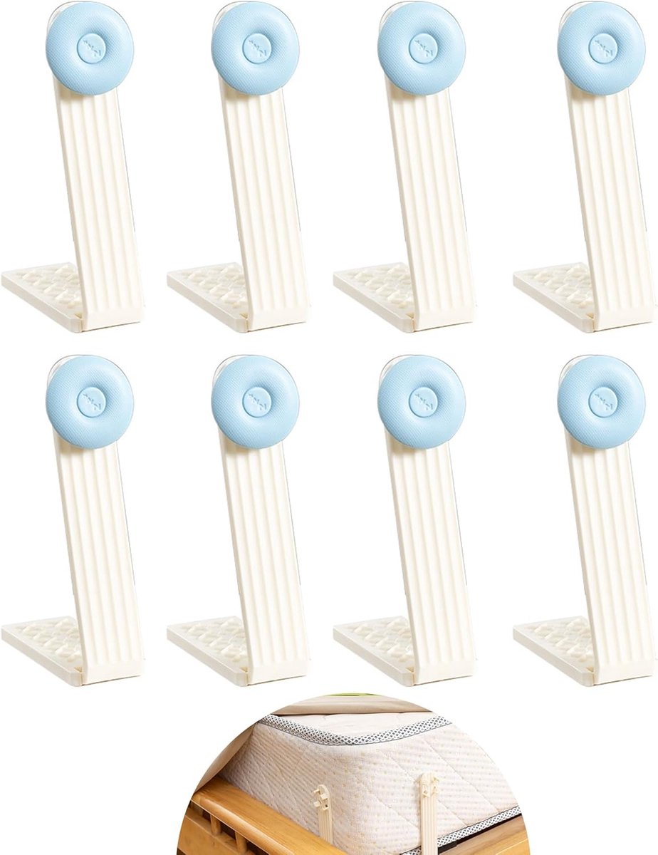 Goedkoopste Inovra ® Gemakkelijk te Gebruiken Elastische Hoeslaken Klemmen voor Perfecte Pasvorm