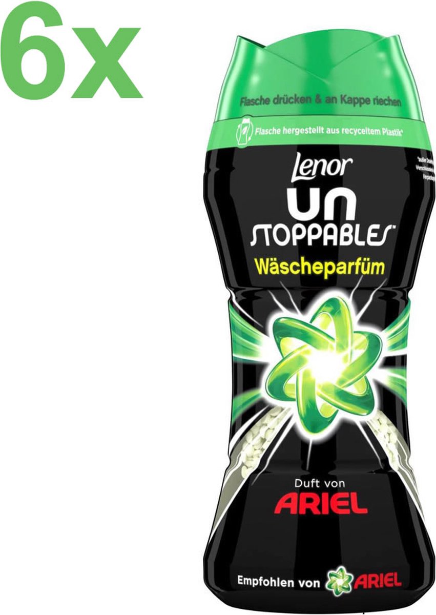 Goedkoopste Lenor Unstoppables - Geurparels - Geurboosters voor je Was - Geur van Ariel - 6x210g