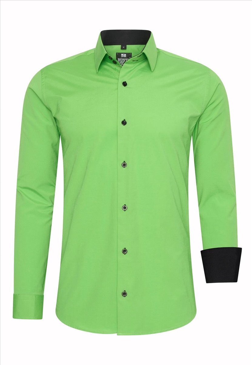 Overhemd groen heren hotsell