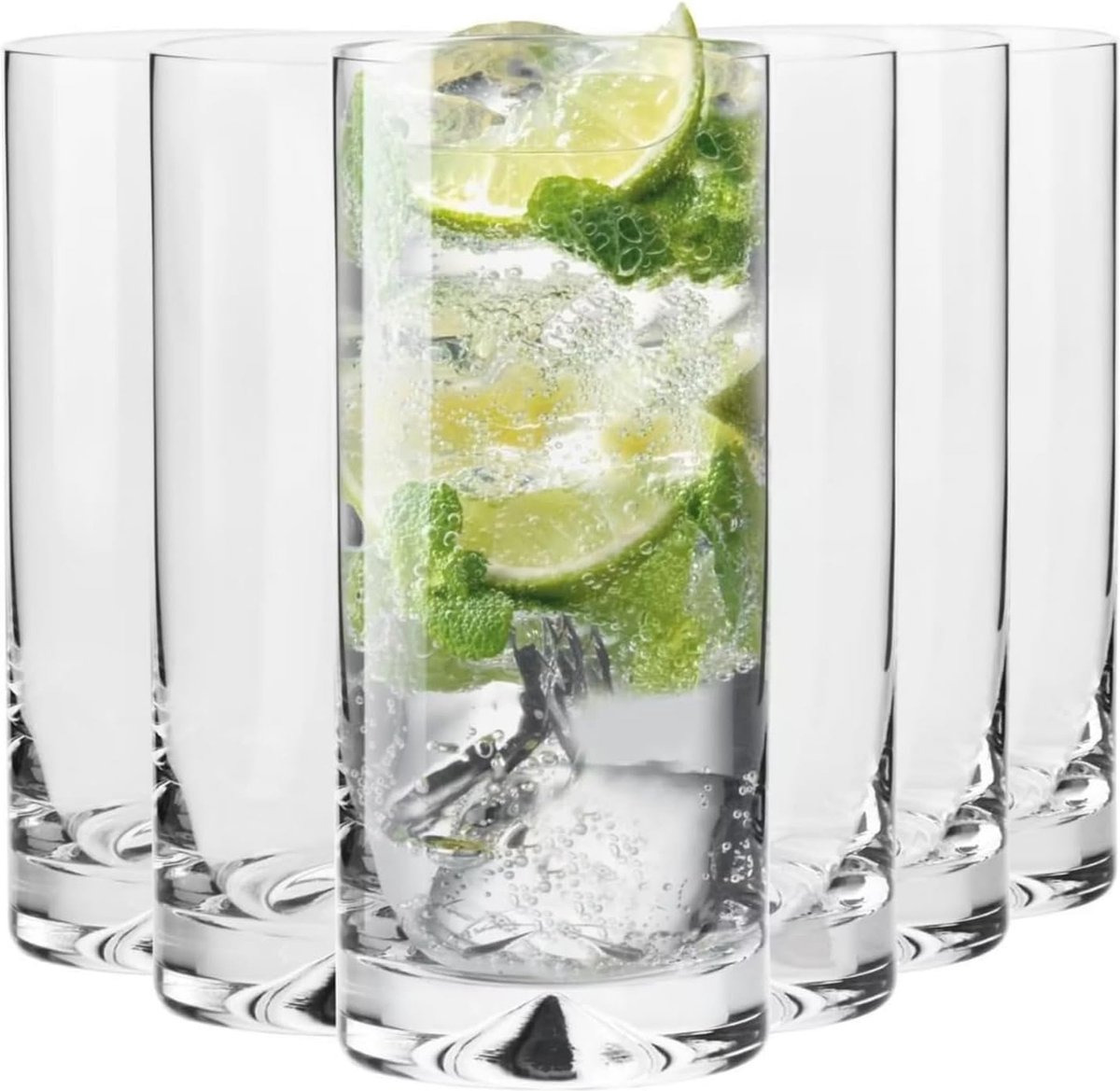 Water- en sapglazen, set van 6, 300 ml, Mixology collectie, ideaal voor thuis, restaurants en feesten, vaatwasmachinebestendig