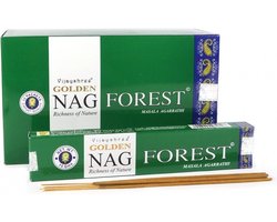 Golden Nag Forest wierook (12 x 15 gram)