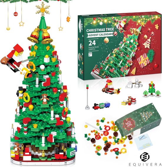Equivera Adventskalender Kinderen - Cadeau voor Kinderen - Cadeau voor de Feestdagen - Adventskalender