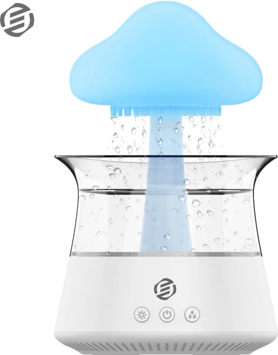 Equivera Regenlamp - Luchtbevochtiger - Waterbevochtiger - Regen Lamp - Slapen