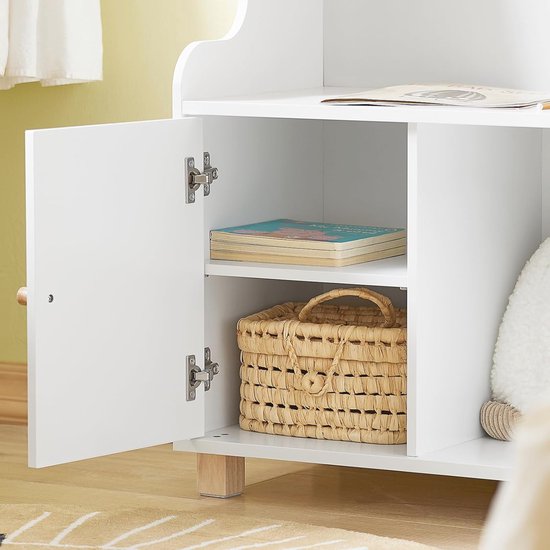 Ladekast 80x40x89 cm van massief grenenhout met 5 lades