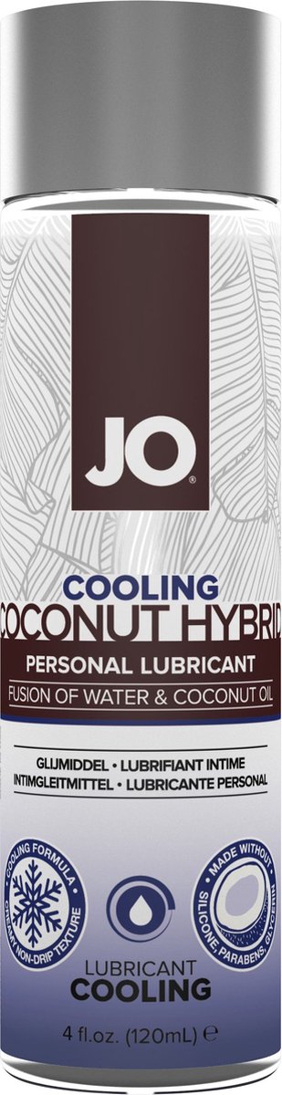 Goedkoopste System JO - Verkoelende Hybride Kokosnoot Glijmiddel - 120 ml