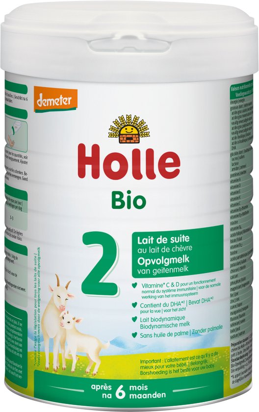 Holle Bio Opvolgmelk van Geitenmelk 2 800 gr — afbeelding 4