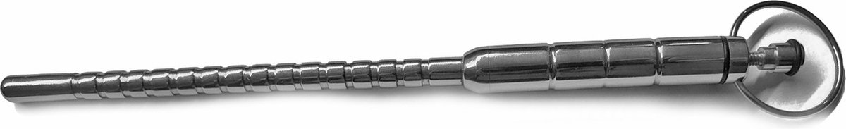 Black Label - Grooved Vibrerende Sound - 20 cm x 8 mm