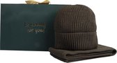 Giftbox Classic Boys Kids Mini Bonnet et Écharpe NON