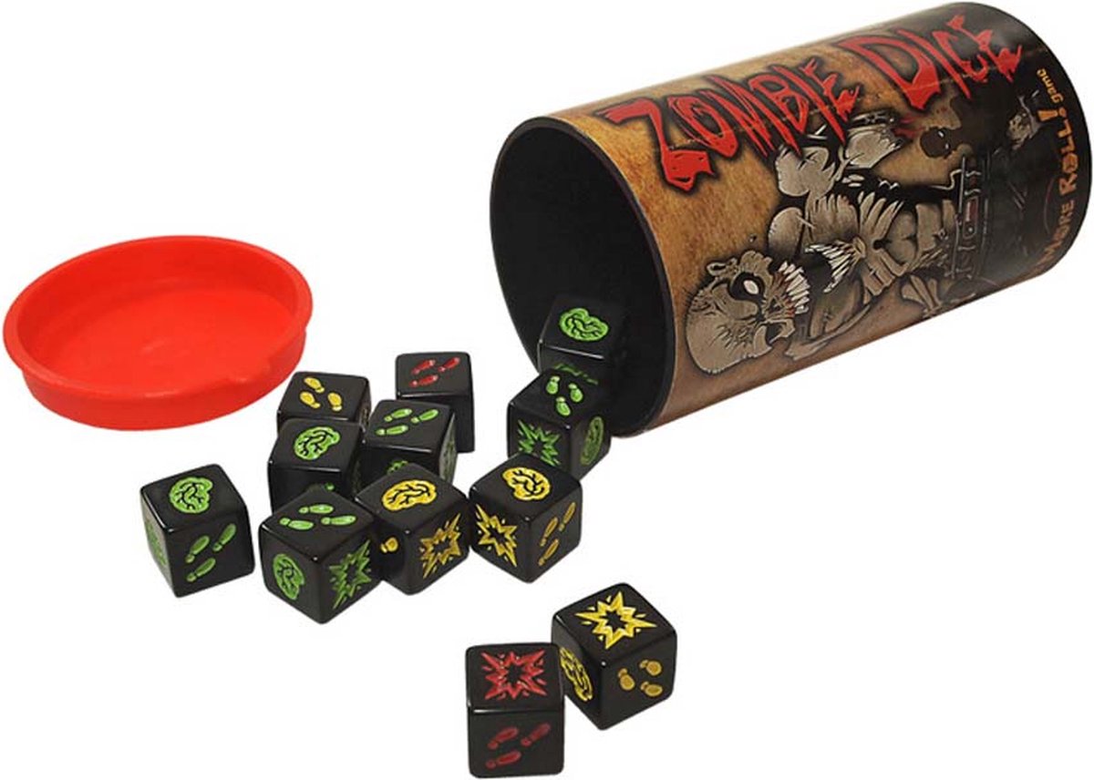 Zombie Dice - Dobbelspel - Partyspel - Push Your Luck - Steve Jackson Games