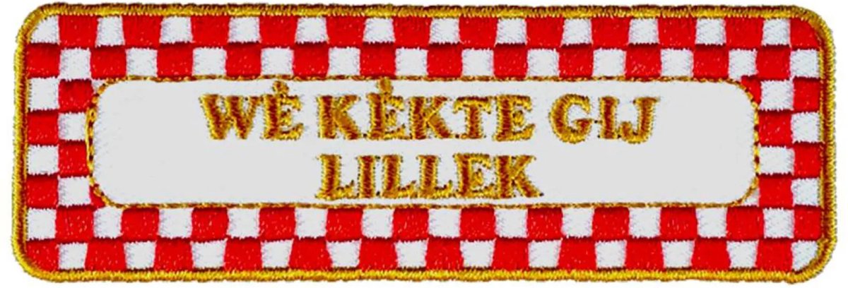 Oeteldonk embleem - Brabantse uitspraken - We kekte
