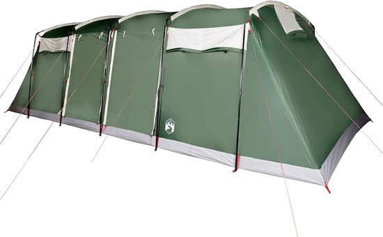 vidaXL - Tunneltent - 10-persoons - waterdicht - groen van Vidaxl — afbeelding 5
