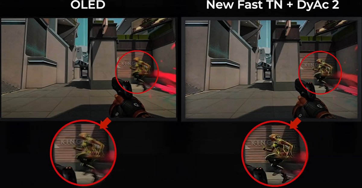 BenQ ZOWIE XL2586X+ 24.1 inch nieuwe Fast TN 600Hz - afbeelding 3