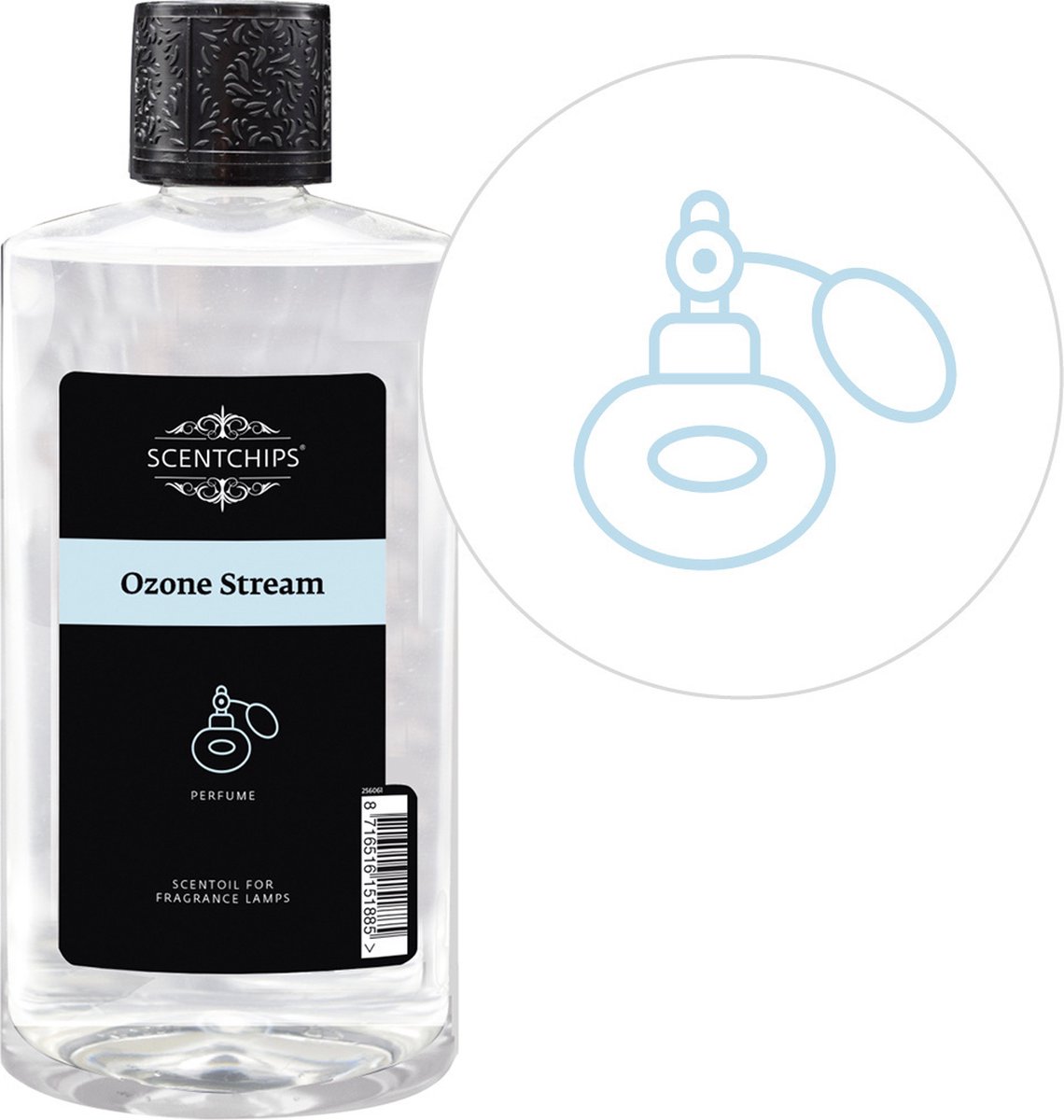 Goedkoopste Scentchips® Ozone Stream - Geurolie Voor Oliebrander - Parfum Olie - Geurolie Voor Lampenolie - Geurlamp Olie - 475ml