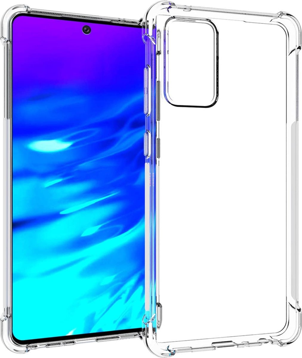 Hoesje geschikt voor Samsung Galaxy S25 Plus - Backcover - Anti shock - Extra dun - Transparant