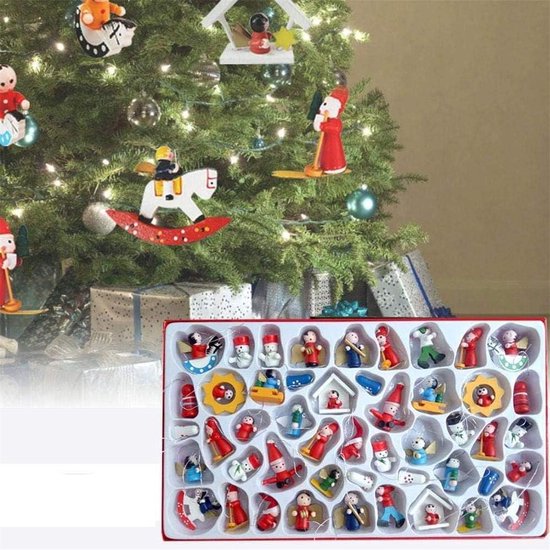 12 stuks kerstboomversiering, kleine sterren, boomversiering
