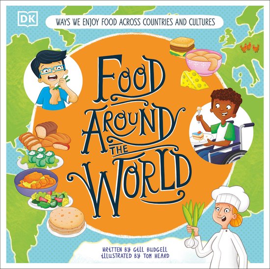 DK Around the World- Food Around the World - cover