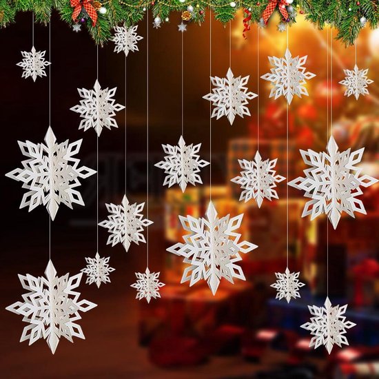 Decoratie sneeuwvlok - Knutselspullen kopen? | Korting tot 43