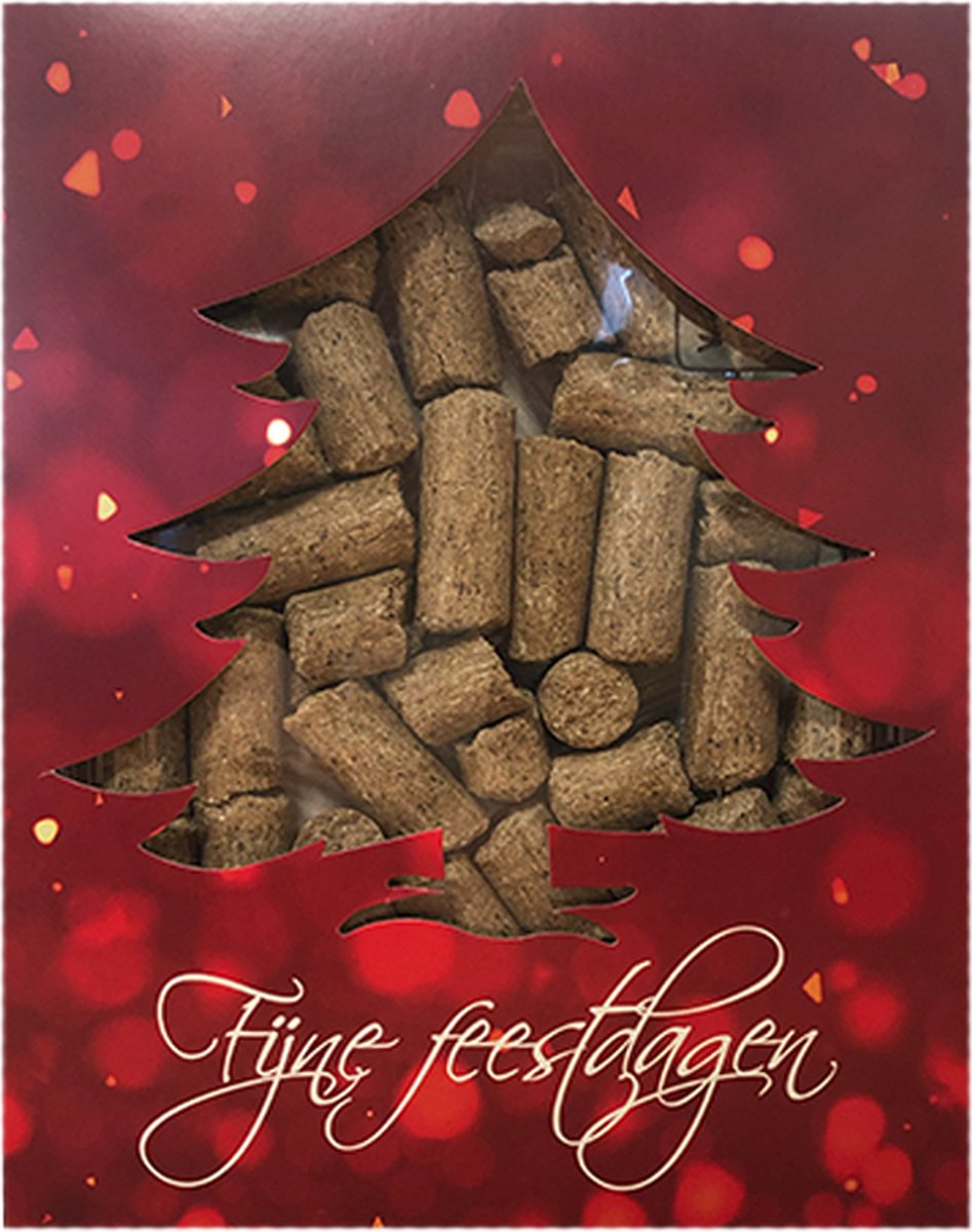 Kerst Doosje met Beloonbrokjes voor Paarden Het Kerstkado