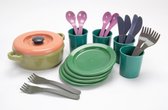 Dantoy Servies speelgoed - 22-delig servies voor kinderen vanaf 2 jaar