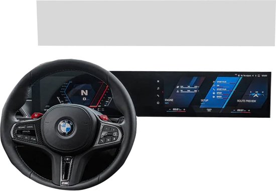 Protecteur d'écran pour BMW X5 G05 LCI - Mat Antifingerprint - Auto-cicatrisant - Découpe Précision