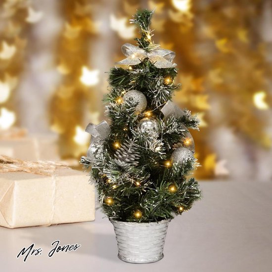 Mini-kerstboom, 40 cm kleine kerstboom, kleine kerstboom met